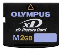 Prenosne memorije: Memorijske kartice XD