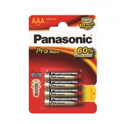 Baterije: Panasonic LR03PPG/4BP Alkaline Pro Power