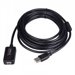 Kablovi: Rotronic USB 2.0 produžni kabl sa ripiterom 10m S3115-10