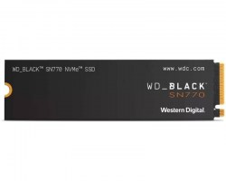 M.2 SSD: WD 500GB SSD S500G3X0E SN770 Black