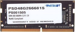 Memorije za notebook-ove: DDR4 8GB 2666MHz SO-DIMM Patriot PSD48G266681S