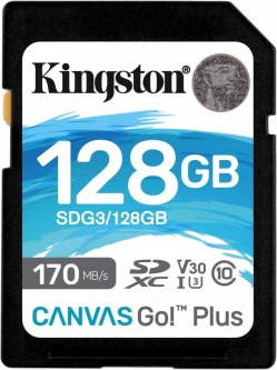 Memorijske kartice SD: KINGSTON SDXC 128GB Canvas Go! Plus SDG3/128GB