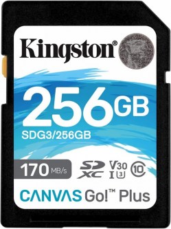 Memorijske kartice SD: Kingston SDXC 256GB Canvas Go! Plus SDG3/256GB