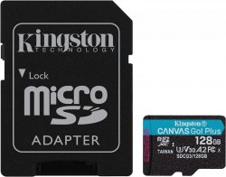 Memorijske kartice SD: KINGSTON MicroSDXC 128GB Canvas Go Plus SDCG3/128GB