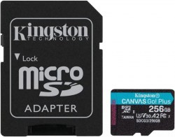 Memorijske kartice SD: KINGSTON MicroSDXC 256GB Canvas Go Plus SDCG3/256GB