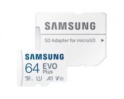 Memorijske kartice SD: SAMSUNG MicroSD Card 64GB EVO PLUS MB-MC64KA
