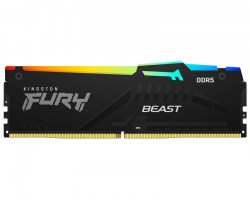 Memorije DDR 5: DDR5 16GB 5600MT/s Kingston KF556C36BBEA-16 Fury Beast RGB