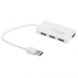 Hubovi: E-GREEN Hub USB 3.0 4 port bijeli 55