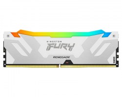 Memorije DDR 5: DDR5 32GB 6000MT/s Kingston KF560C32RWA-32 FURY Renegade RGB White