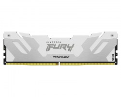Memorije DDR 5: DDR5 32GB 6000MT/s Kingston KF560C32RW-32 FURY Renegade White