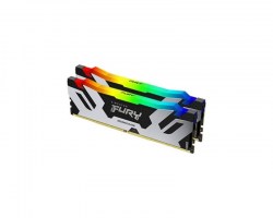 Memorije DDR 5: DDR5 64GB 6000MT/s Kingston KF560C32RSAK2-64 FURY Renegade Silver RGB