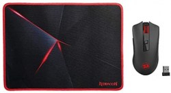 Miševi: Redragon Combo 2 in 1 M652-BA Mouse (Wireless) and MousePad