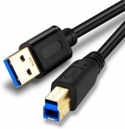 Kablovi: E-GREEN Kabl 3.0 USB A - USB B M/M 1m crni