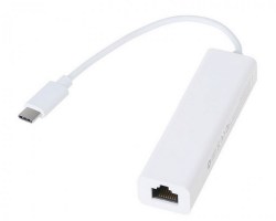 Mrežni adapteri eksterni: E-GREEN Mrezni adapter USB 3.1 tip C (M) - Gigabit - 134