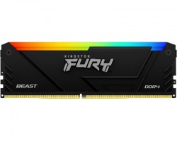 Memorije DDR 4: DDR4 32GB 3600MT/s KINGSTON KF436C18BB2A/32 Fury Beast Black RGB XMP