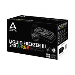 Kuleri: Arctic Cooling Liquid Freezer III 240 A-RGB (black)