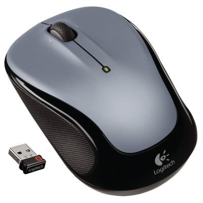 Miševi: Logitech mouse M325 wireless Light Silver 910-002335