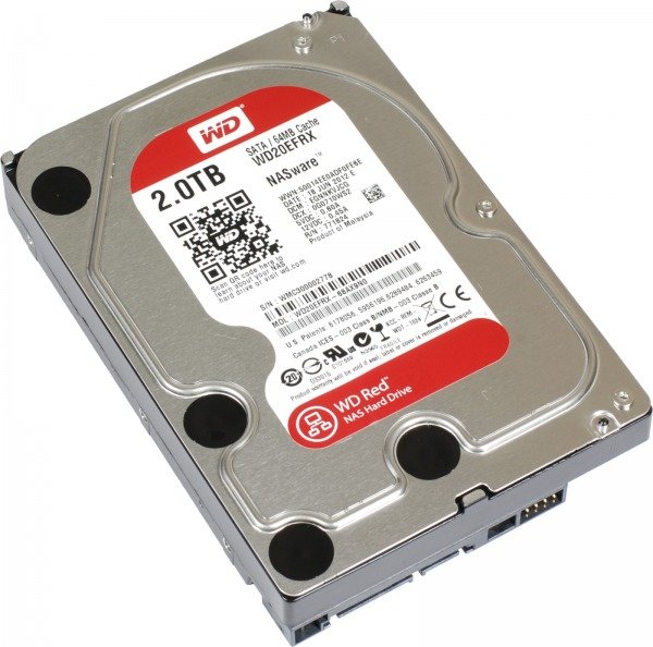 Hard diskovi SATA: WD 2TB 20EFRX Red
