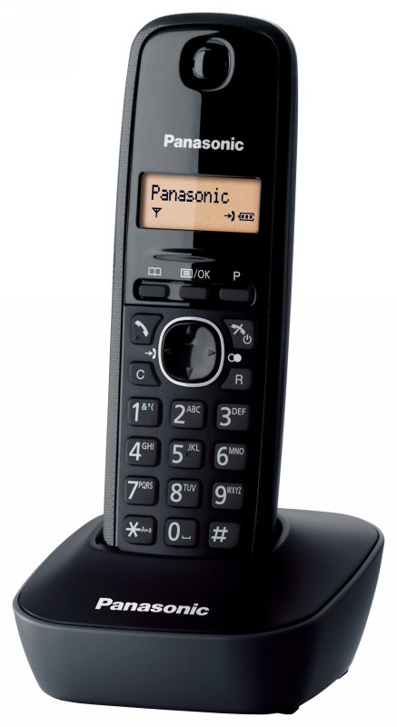 Telefoni: Panasonic KX-TG1611FXH crni