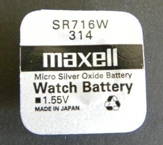 Baterije: Maxell SR716W 1PC EU MF