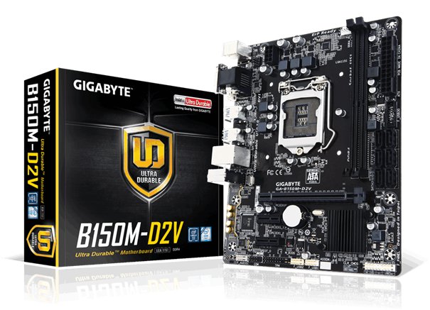Matične ploče Intel LGA 1151: Gigabyte GA-B150M-D2V