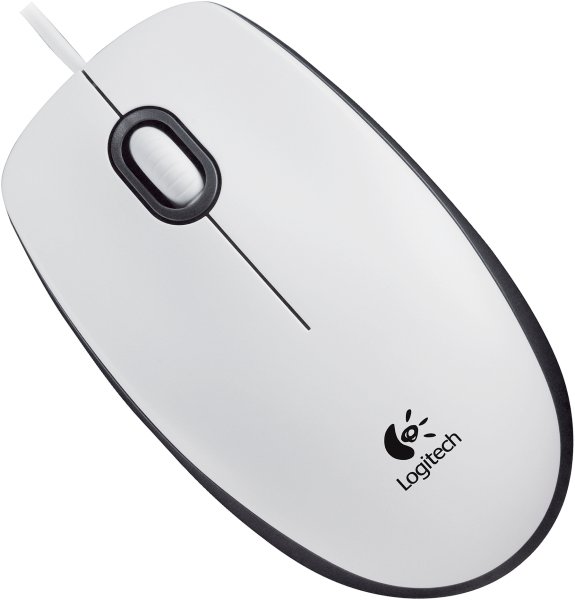 Miševi: Logitech mouse M100 white 910-001603