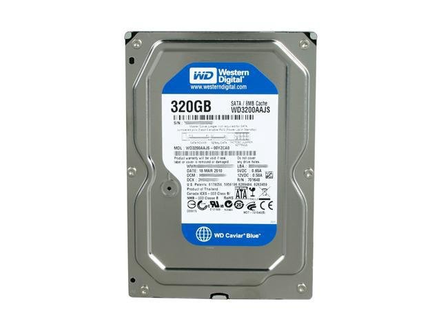 Hard diskovi SATA: WD 320GB 3200AAJS+