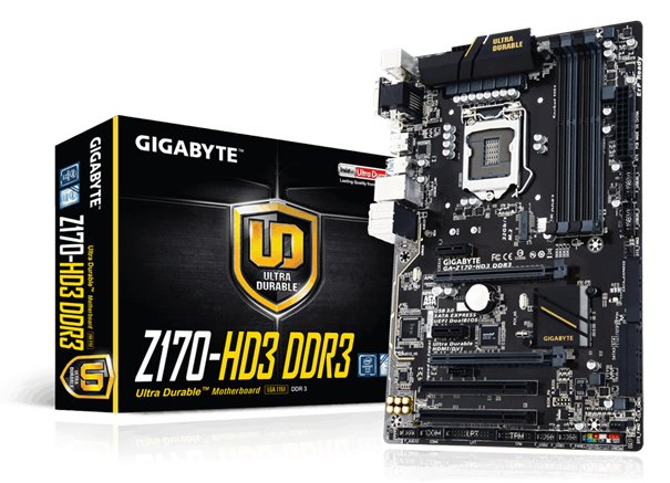 Matične ploče Intel LGA 1151: Gigabyte GA-Z170-HD3 DDR3
