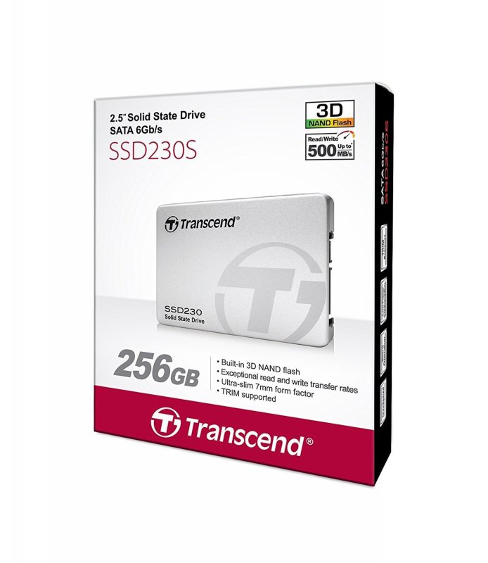 Hard diskovi SSD: Transcend 256GB SSD TS256GSSD230S