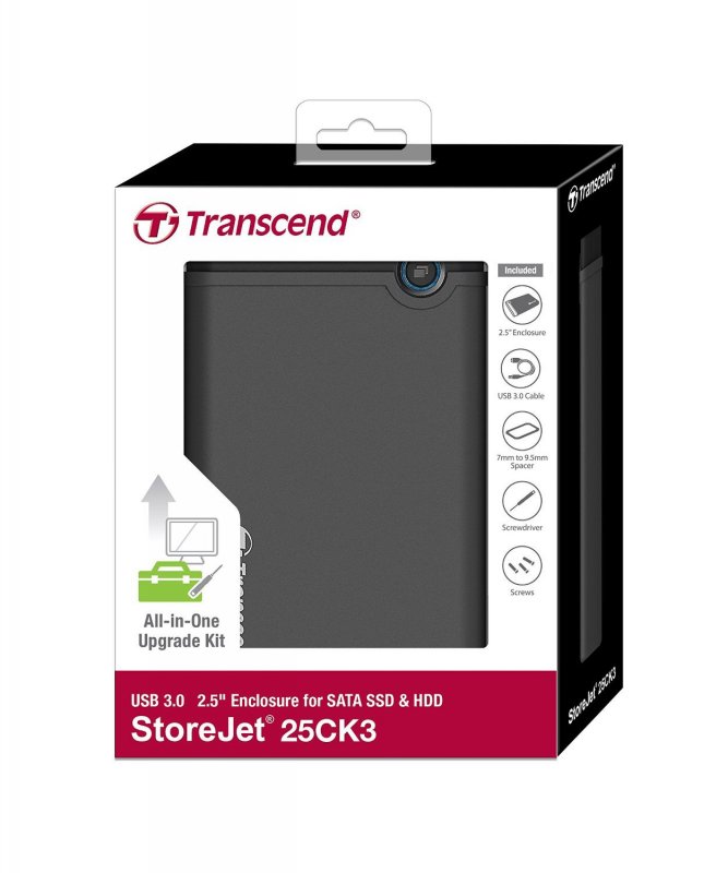 Kućišta za hard diskove: Transcend TS0GSJ25CK3