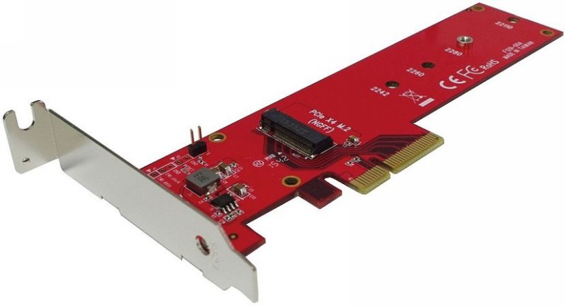 Kontroleri: Rotronic PCIe M.2 NVMe & AHCI adapter 15.06.2193