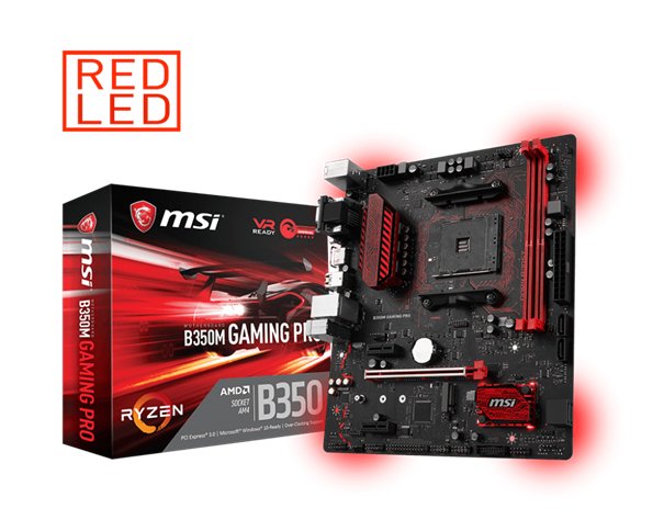 Matične ploče AMD: MSI B350M GAMING PRO