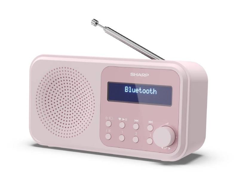 Mini linije: SHARP DR-P420(PK) Tokyo Portabl Digitalni radio roze