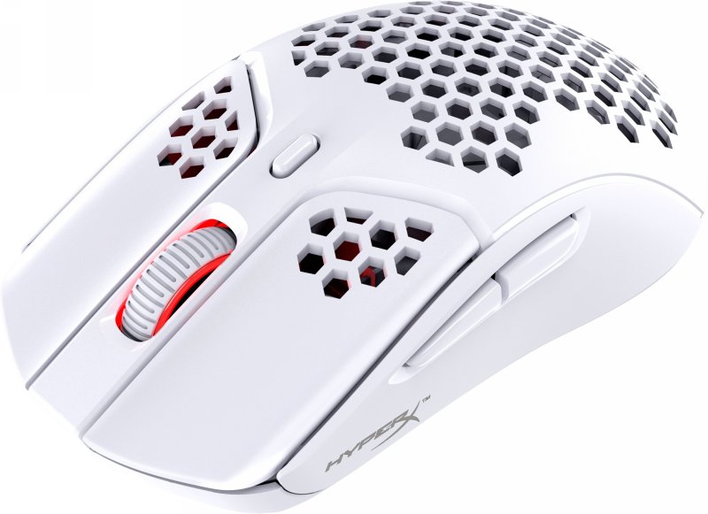 Miševi: HP HyperX Pulsefire Haste - Wireless Gaming Mouse (White) 4P5D8AA