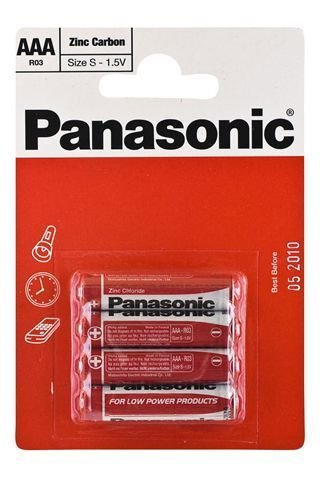 Baterije: Panasonic R03RZ/4BP EU Zinc Carbon AAA
